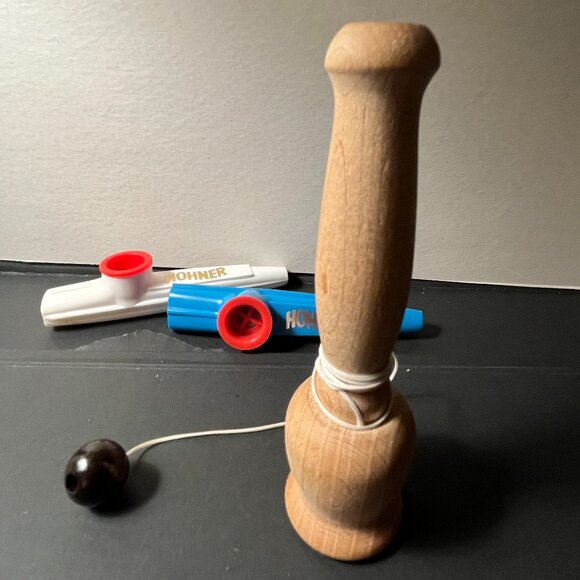 Retro Wooden Toy and Kazoos - Picture 4 of 4